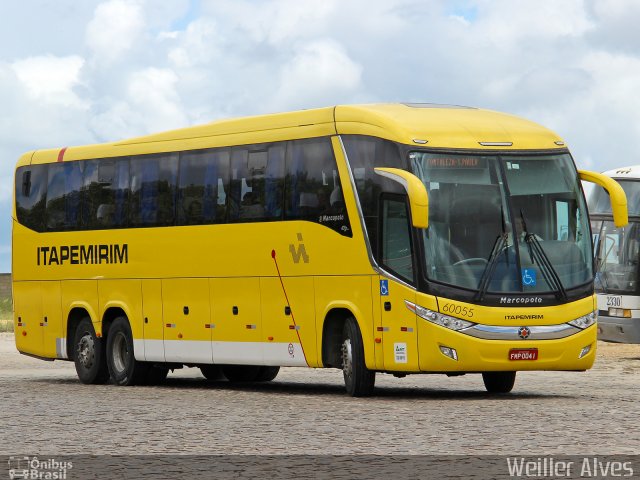 Viação Itapemirim 60055 na cidade de Vitória da Conquista, Bahia, Brasil, por Weiller Alves. ID da foto: 3487467.