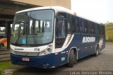 Transportes Alvorada 1715 na cidade de Lauro Muller, Santa Catarina, Brasil, por Lucas Henrique Mendes. Número da foto: #:id.