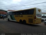 Empresa Gontijo de Transportes 12005 na cidade de Minas Novas, Minas Gerais, Brasil, por Josimar Gomes Simoes. Número da foto: #:id.
