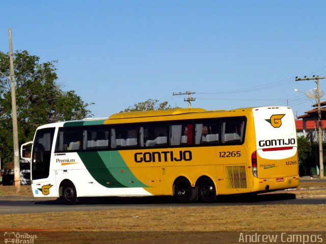 Empresa Gontijo de Transportes 12265 na cidade de Pirapora, Minas Gerais, Brasil, por Andrew Campos. ID da foto: 3540306.