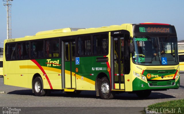 TREL - Transturismo Rei RJ 165.144 na cidade de Duque de Caxias, Rio de Janeiro, Brasil, por Caio César A.. Número da foto: #3539042.