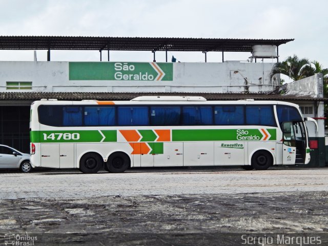 Cia. São Geraldo de Viação 14780 na cidade de Aracaju, Sergipe, Brasil, por Sergio Marques . Número da foto: #3539292.
