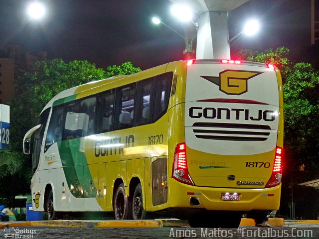 Empresa Gontijo de Transportes 18170 na cidade de Fortaleza, Ceará, Brasil, por Amós  Mattos. Número da foto: #3540073.