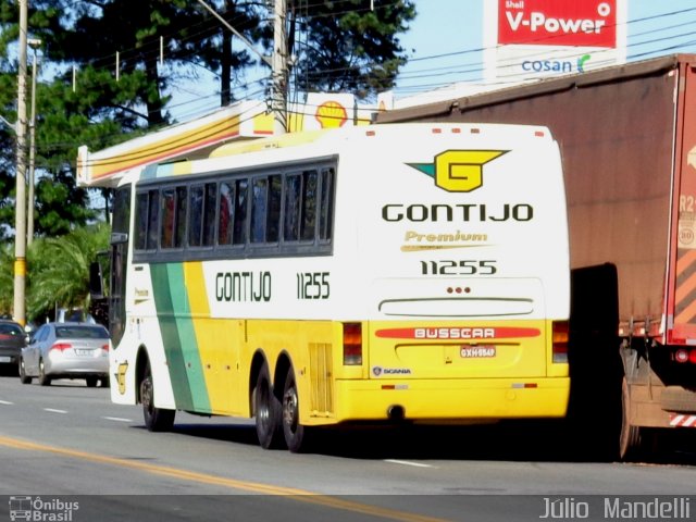 Empresa Gontijo de Transportes 11255 na cidade de Belo Horizonte, Minas Gerais, Brasil, por Júlio  Mandelli. ID da foto: 3559358.