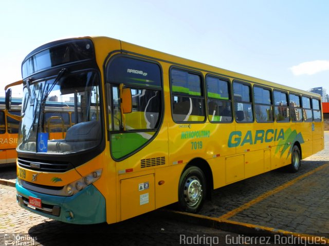 Viação Garcia 7019 na cidade de Maringá, Paraná, Brasil, por Rodrigo  Gutierrez Rodrigues. Número da foto: #3560446.