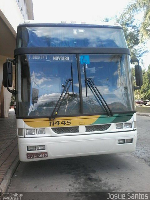 Empresa Gontijo de Transportes 11445 na cidade de Nova Era, Minas Gerais, Brasil, por Josué Santos. Número da foto: #3559437.