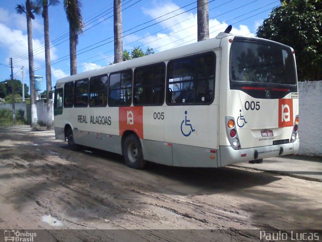 Real Alagoas de Viação 005 na cidade de Maceió, Alagoas, Brasil, por Paulo Lucas. Número da foto: #3560063.