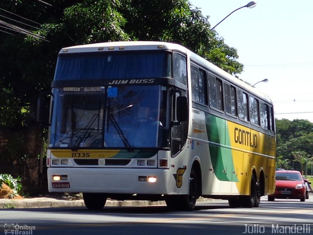 Empresa Gontijo de Transportes 11335 na cidade de Belo Horizonte, Minas Gerais, Brasil, por Júlio  Mandelli. ID da foto: 3559362.