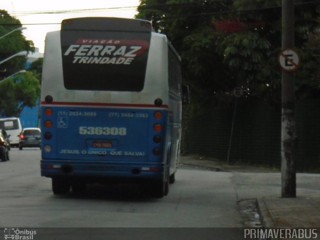 Viação Ferraz Trindade 536308 na cidade de São Paulo, São Paulo, Brasil, por Alexandre Rodrigo. Número da foto: #3559003.