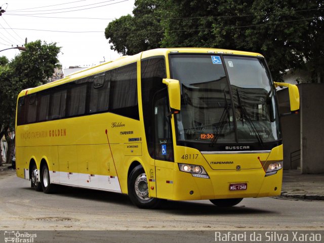 Viação Itapemirim 48117 na cidade de Rio de Janeiro, Rio de Janeiro, Brasil, por Rafael da Silva Xarão. Número da foto: #3561252.