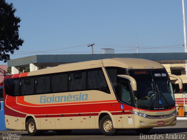 Auto Viação Goianésia 192003-9 na cidade de Goiânia, Goiás, Brasil, por Douglas Andrez. Número da foto: #3562532.
