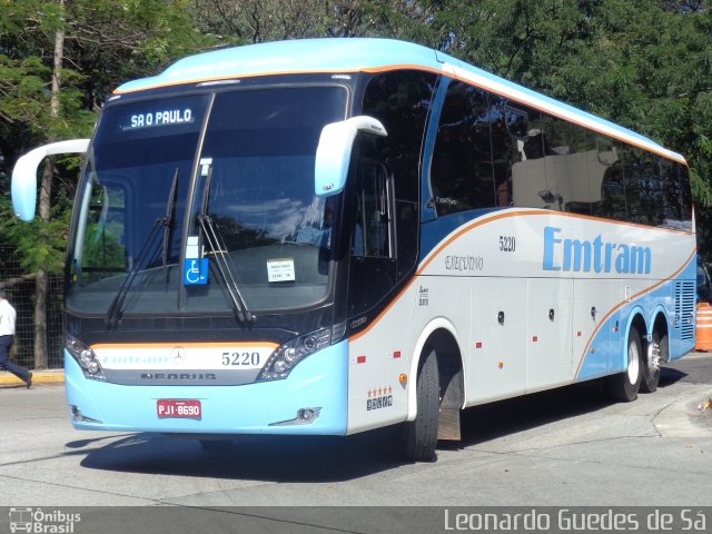 Emtram 5220 na cidade de São Paulo, São Paulo, Brasil, por Leonardo Guedes de Sá. ID da foto: 3562325.