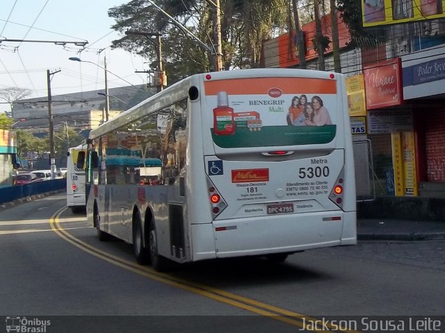 Metra - Sistema Metropolitano de Transporte 5300 na cidade de Diadema, São Paulo, Brasil, por Jackson Sousa Leite. Número da foto: #3561650.