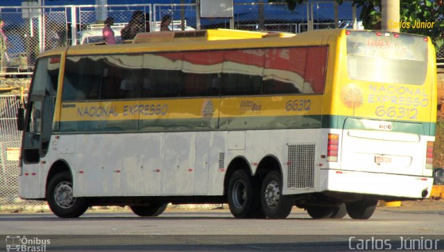 Nacional Expresso 66312 na cidade de Goiânia, Goiás, Brasil, por Carlos Júnior. ID da foto: 3562140.