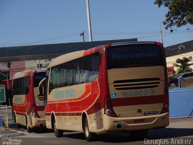 Auto Viação Goianésia 165003-3 na cidade de Goiânia, Goiás, Brasil, por Douglas Andrez. Número da foto: #3562465.