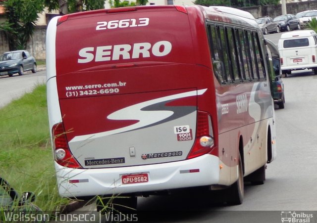 Viação Serro 26613 na cidade de Contagem, Minas Gerais, Brasil, por Welisson  Oliveira. Número da foto: #3563008.