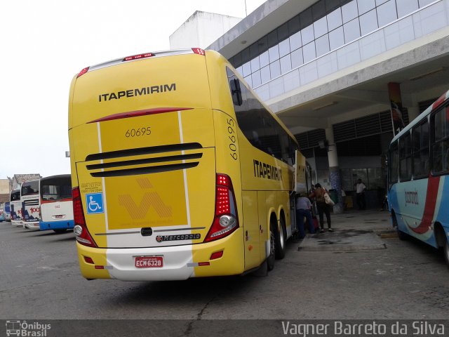 Viação Itapemirim 60695 na cidade de Campos dos Goytacazes, Rio de Janeiro, Brasil, por Vagner Barreto da Silva. ID da foto: 3563661.