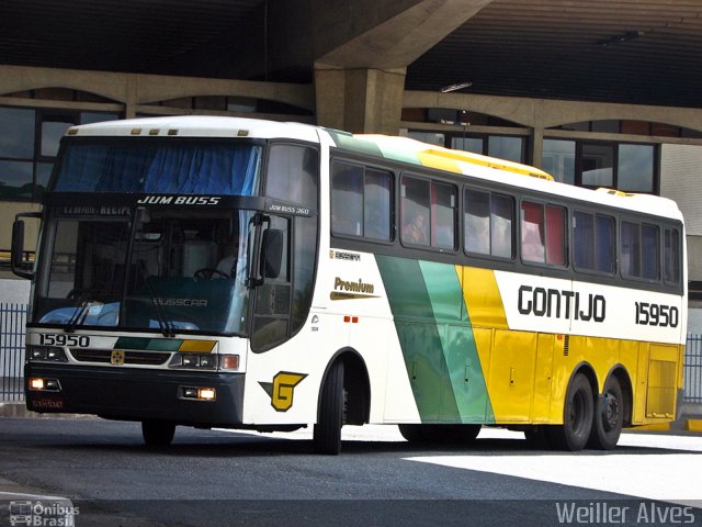 Empresa Gontijo de Transportes 15950 na cidade de Aracaju, Sergipe, Brasil, por Weiller Alves. Número da foto: #3565338.