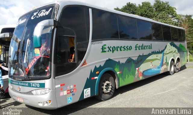 Expresso Federal 7470 na cidade de Camaçari, Bahia, Brasil, por Aneivan Lima. Número da foto: #3565954.