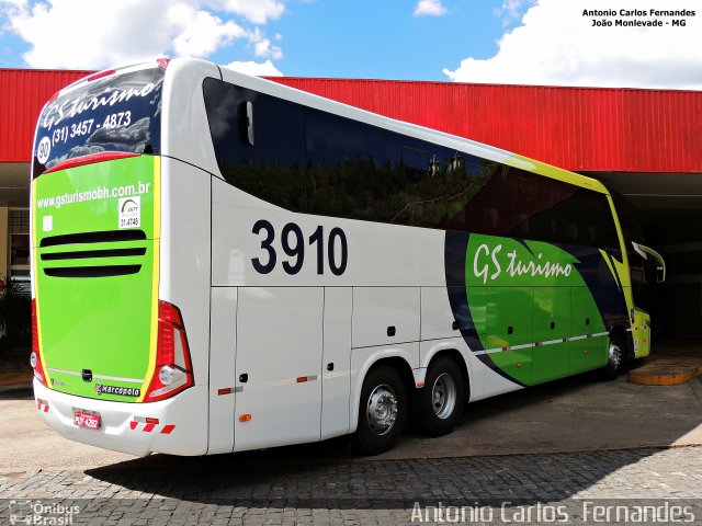 GS Turismo 3910 na cidade de João Monlevade, Minas Gerais, Brasil, por Antonio Carlos Fernandes. ID da foto: 3565825.