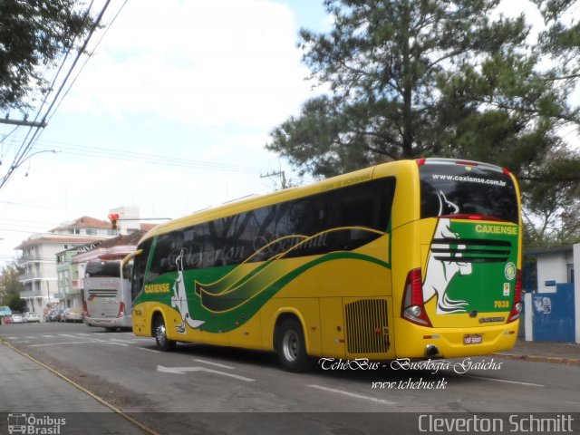 Expresso Caxiense 7038 na cidade de Santa Maria, Rio Grande do Sul, Brasil, por Cleverton Schmitt. Número da foto: #3567367.