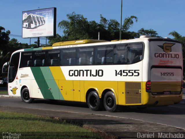 Empresa Gontijo de Transportes 14555 na cidade de Ilhéus, Bahia, Brasil, por Daniel  Machado. Número da foto: #3569816.