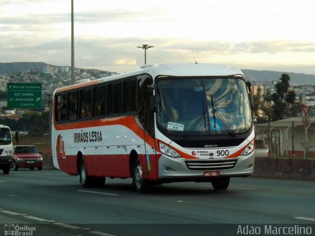 Empresa Irmãos Lessa 900 na cidade de Belo Horizonte, Minas Gerais, Brasil, por Adão Raimundo Marcelino. ID da foto: 3569600.