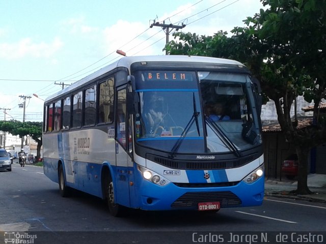 Expresso Modelo 2070 na cidade de Belém, Pará, Brasil, por Carlos Jorge N.  de Castro. Número da foto: #3567693.