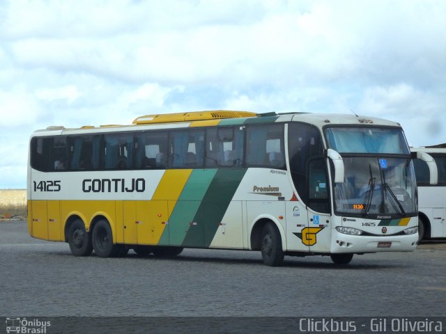 Empresa Gontijo de Transportes 14125 na cidade de Vitória da Conquista, Bahia, Brasil, por Virgílio Oliveira. ID da foto: 3568763.