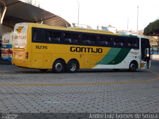 Empresa Gontijo de Transportes 11275 na cidade de Belo Horizonte, Minas Gerais, Brasil, por André Luiz Gomes de Souza. ID da foto: 3569607.