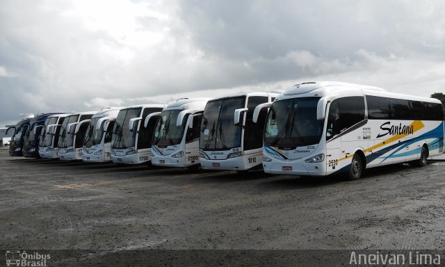 Empresas de Transportes Santana e São Paulo 2530 na cidade de Camaçari, Bahia, Brasil, por Aneivan Lima. ID da foto: 3569151.