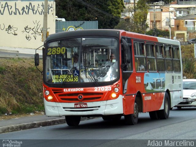 Viação Lux > Viação Fênix 27023 na cidade de Belo Horizonte, Minas Gerais, Brasil, por Adão Raimundo Marcelino. ID da foto: 3569439.