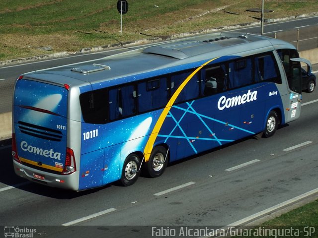 Viação Cometa 10111 na cidade de Aparecida, São Paulo, Brasil, por Fabio Alcantara. Número da foto: #3570921.