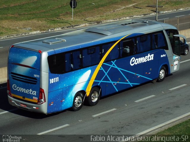 Viação Cometa 10111 na cidade de Aparecida, São Paulo, Brasil, por Fabio Alcantara. ID da foto: 3570921.