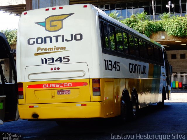 Empresa Gontijo de Transportes 11345 na cidade de Belo Horizonte, Minas Gerais, Brasil, por Gustavo Hestereque Silva. ID da foto: 3570862.