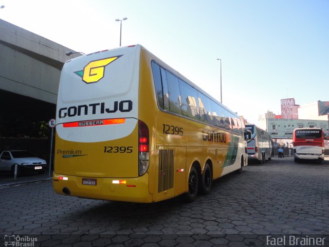 Empresa Gontijo de Transportes 12395 na cidade de Belo Horizonte, Minas Gerais, Brasil, por Fael Brainer. ID da foto: 3571261.