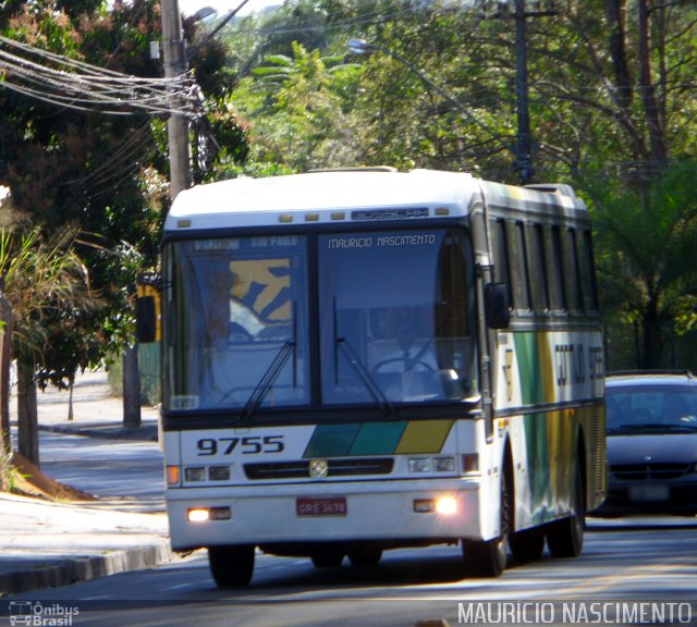 Empresa Gontijo de Transportes 9755 na cidade de Belo Horizonte, Minas Gerais, Brasil, por Maurício Nascimento. ID da foto: 3571464.