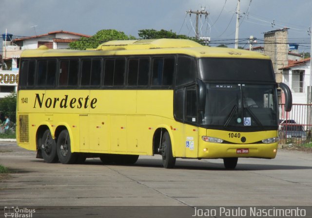Viação Nordeste 1040 na cidade de Natal, Rio Grande do Norte, Brasil, por Joao Paulo Nascimento Silva. Número da foto: #3571223.