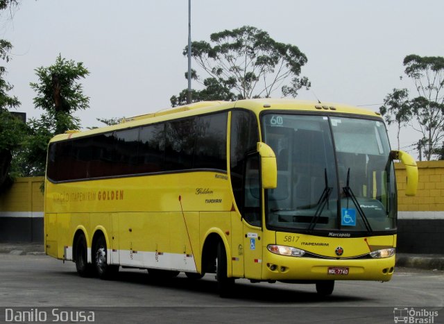 Viação Itapemirim 5817 na cidade de Rio de Janeiro, Rio de Janeiro, Brasil, por Danilo Souza. Número da foto: #3572160.