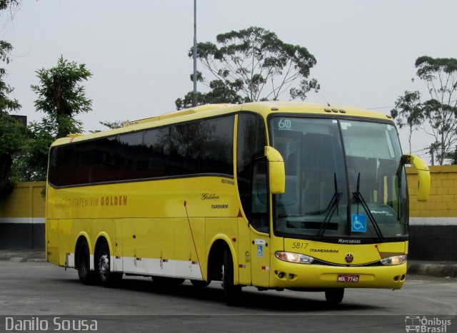 Viação Itapemirim 5817 na cidade de Rio de Janeiro, Rio de Janeiro, Brasil, por Danilo Souza. ID da foto: 3572160.