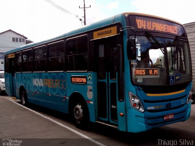 FAOL - Friburgo Auto Ônibus 021 na cidade de Nova Friburgo, Rio de Janeiro, Brasil, por Thiago Silva. Número da foto: #3570039.