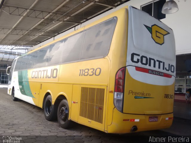 Empresa Gontijo de Transportes 11830 na cidade de Ipatinga, Minas Gerais, Brasil, por Abner Pereira. Número da foto: #3570476.