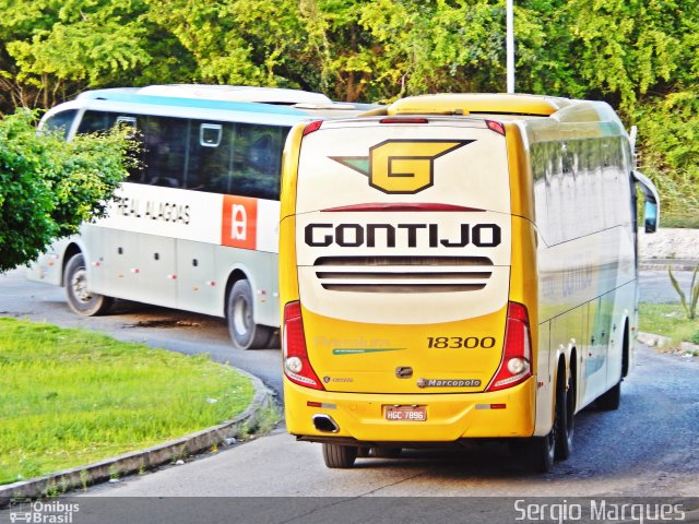 Empresa Gontijo de Transportes 18300 na cidade de Aracaju, Sergipe, Brasil, por Sergio Marques . Número da foto: #3569867.