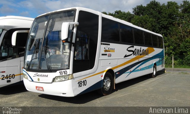 Empresas de Transportes Santana e São Paulo 1810 na cidade de Camaçari, Bahia, Brasil, por Aneivan Lima. ID da foto: 3571855.