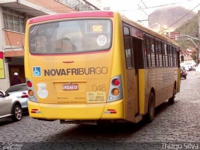 FAOL - Friburgo Auto Ônibus 046 na cidade de Nova Friburgo, Rio de Janeiro, Brasil, por Thiago Silva. Número da foto: #3574487.