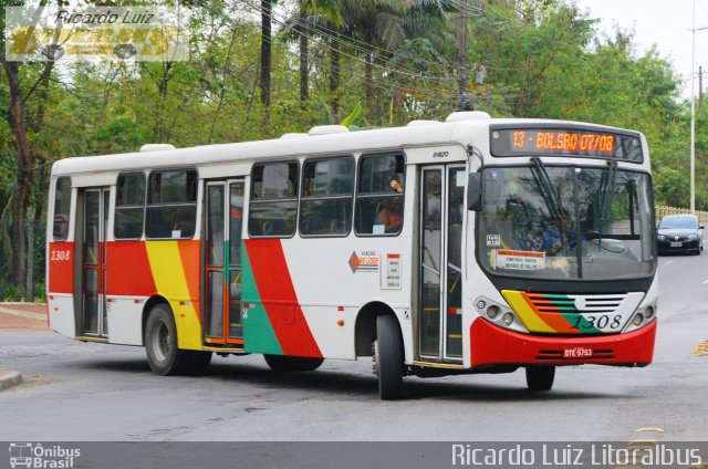 Viação Bom Jesus > VTL - Viação Trans Líder 1308 na cidade de Cubatão, São Paulo, Brasil, por Ricardo Luiz. Número da foto: #3573514.