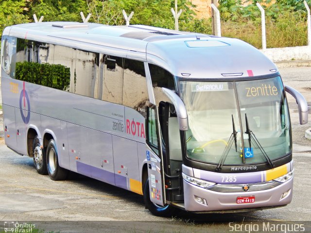 Rota Transportes Rodoviários 7285 na cidade de Aracaju, Sergipe, Brasil, por Sergio Marques . ID da foto: 3573736.