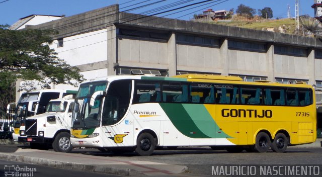 Empresa Gontijo de Transportes 17315 - Pátio na cidade de Belo Horizonte, Minas Gerais, Brasil, por Maurício Nascimento. ID da foto: 3573366.