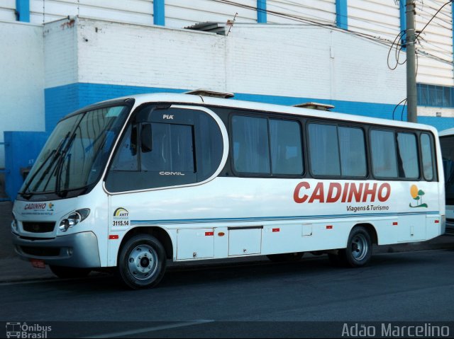 Ônibus Particulares 9093 na cidade de Belo Horizonte, Minas Gerais, Brasil, por Adão Raimundo Marcelino. ID da foto: 3574369.