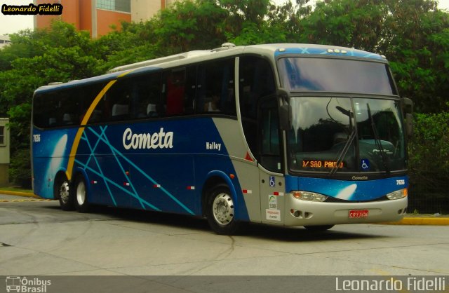 Viação Cometa 7636 na cidade de São Paulo, São Paulo, Brasil, por Leonardo Fidelli. Número da foto: #3572898.